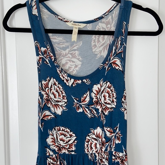 Matilda Jane Along the Beach maxi dress matching family S blue bin - Picture 3 of 9